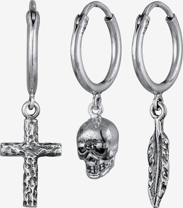 Boucles d'oreilles KUZZOI en argent