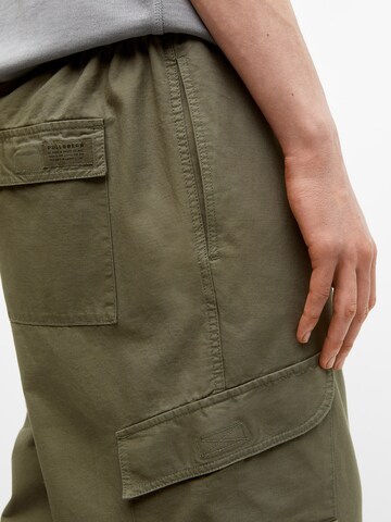 Loosefit Pantaloni cargo di Pull&Bear in verde