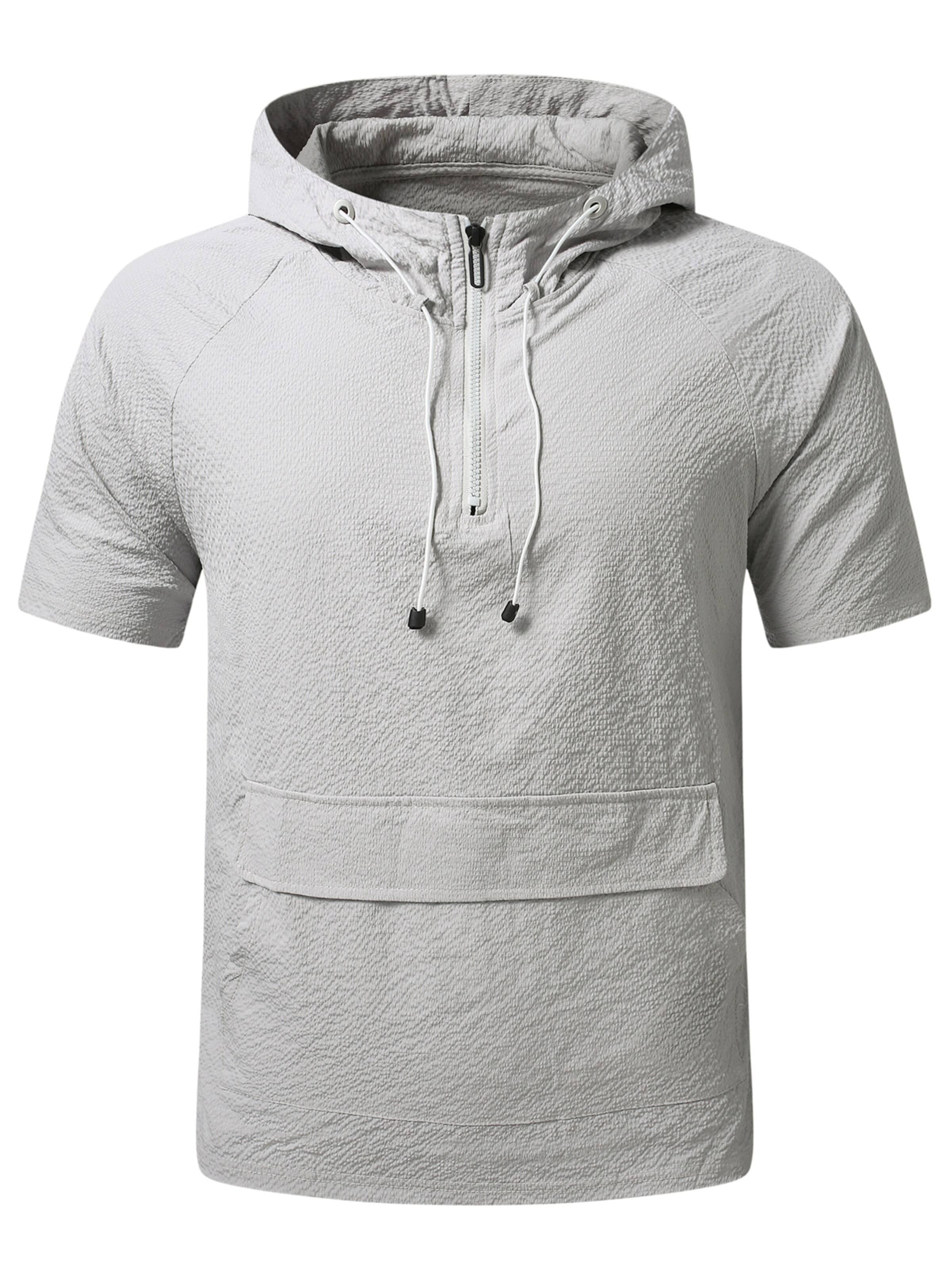 YOUTHUP Shirt 'Kopffrei' in Grey: front