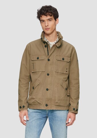 Veste mi-saison s.Oliver en marron : devant