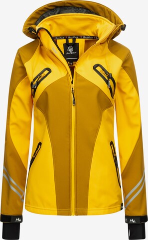 Rock Creek Outdoorjacke in Gelb: predná strana