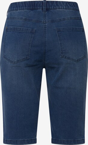 Coupe slim Jean Ulla Popken en bleu