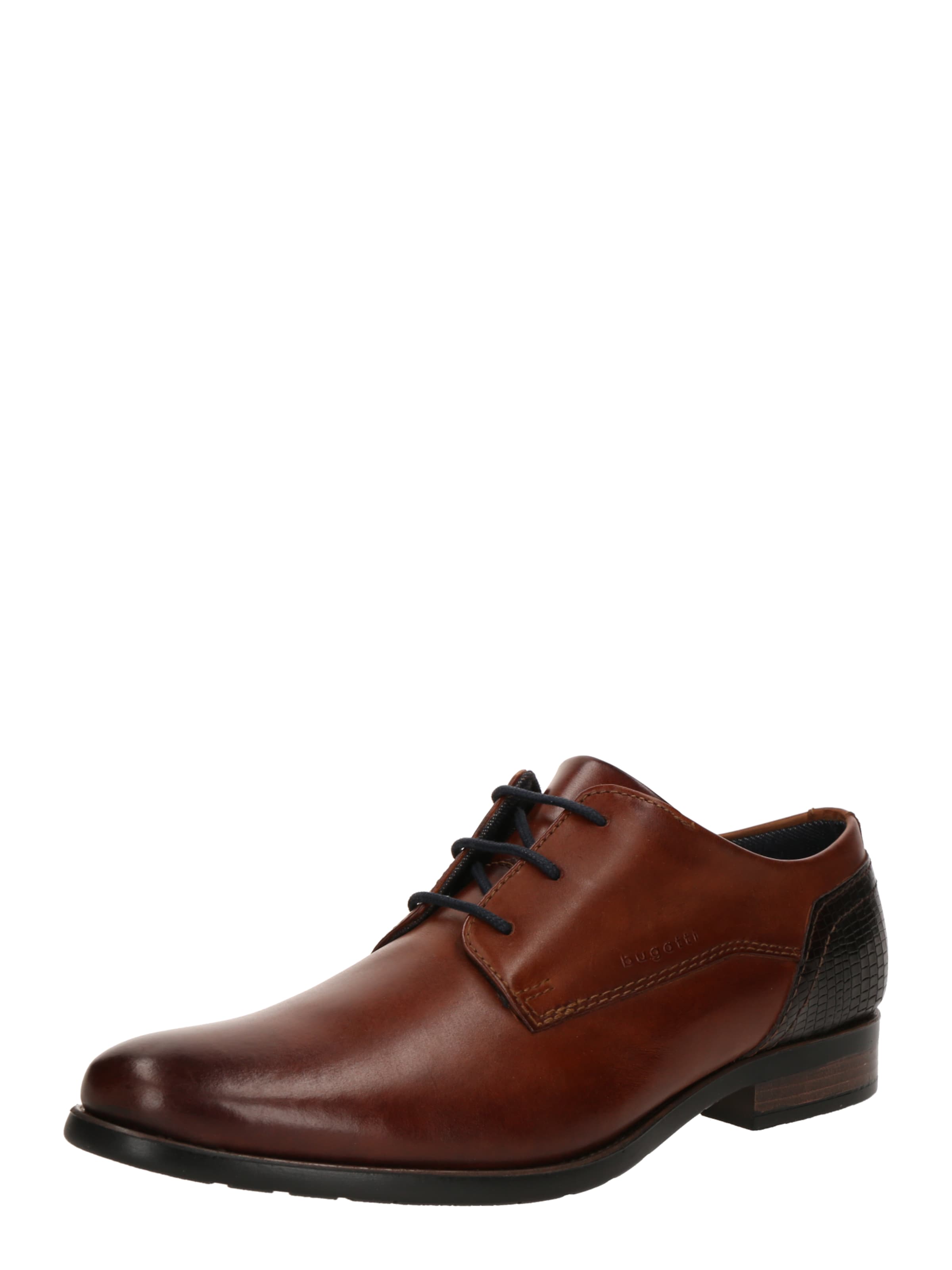 bugatti Lace-Up Shoes 'Licio' in Brown: front