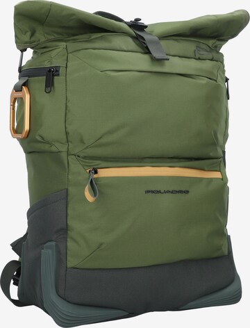 Piquadro Backpack 'Corner ' in Green