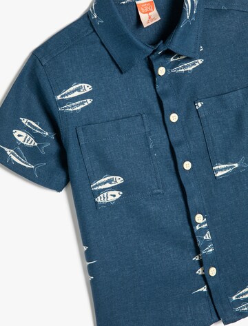 Koton Regular fit Button up shirt in Blue