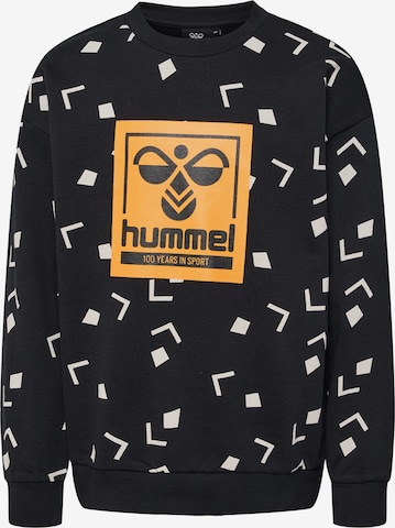 Hummel Sweatshirt in Zwart: voorkant