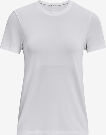 UNDER ARMOUR Functioneel shirt 'Stride' in Wit: voorkant