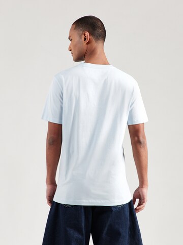 Hackett London Μπλουζάκι σε μπλε: πίσω