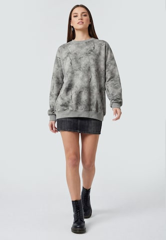 Sweat-shirt myMo ROCKS en gris