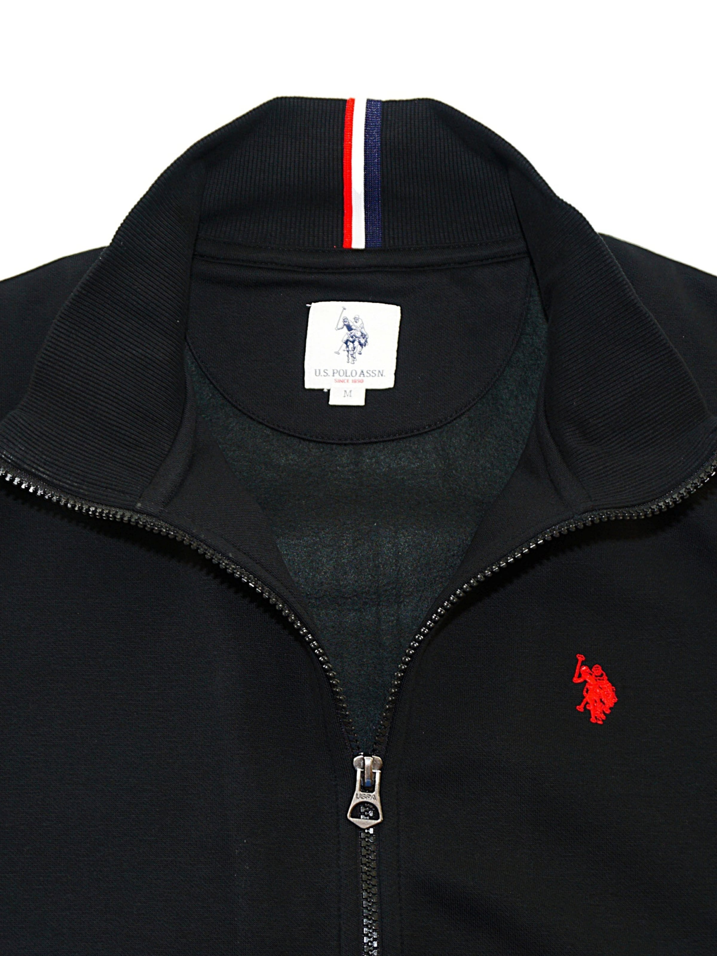 U.S. POLO ASSN. Sweatjakke i sort