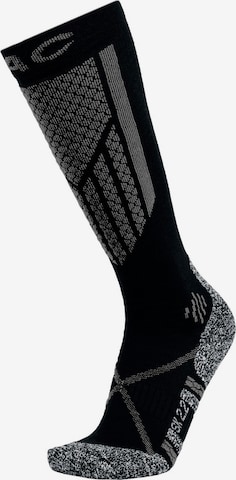 P.A.C. Athletic Socks in Black: front