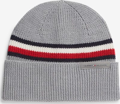 TOMMY HILFIGER Čepice ve velikosti 55-60 - námořnická modř / šedá / červená / bílá, Produkt