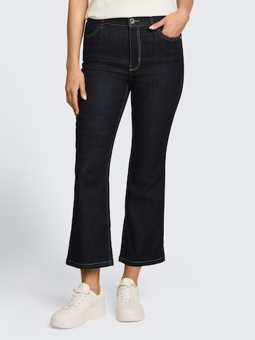TOM TAILOR Flared Jeans 'Romy' in Blauw: voorkant