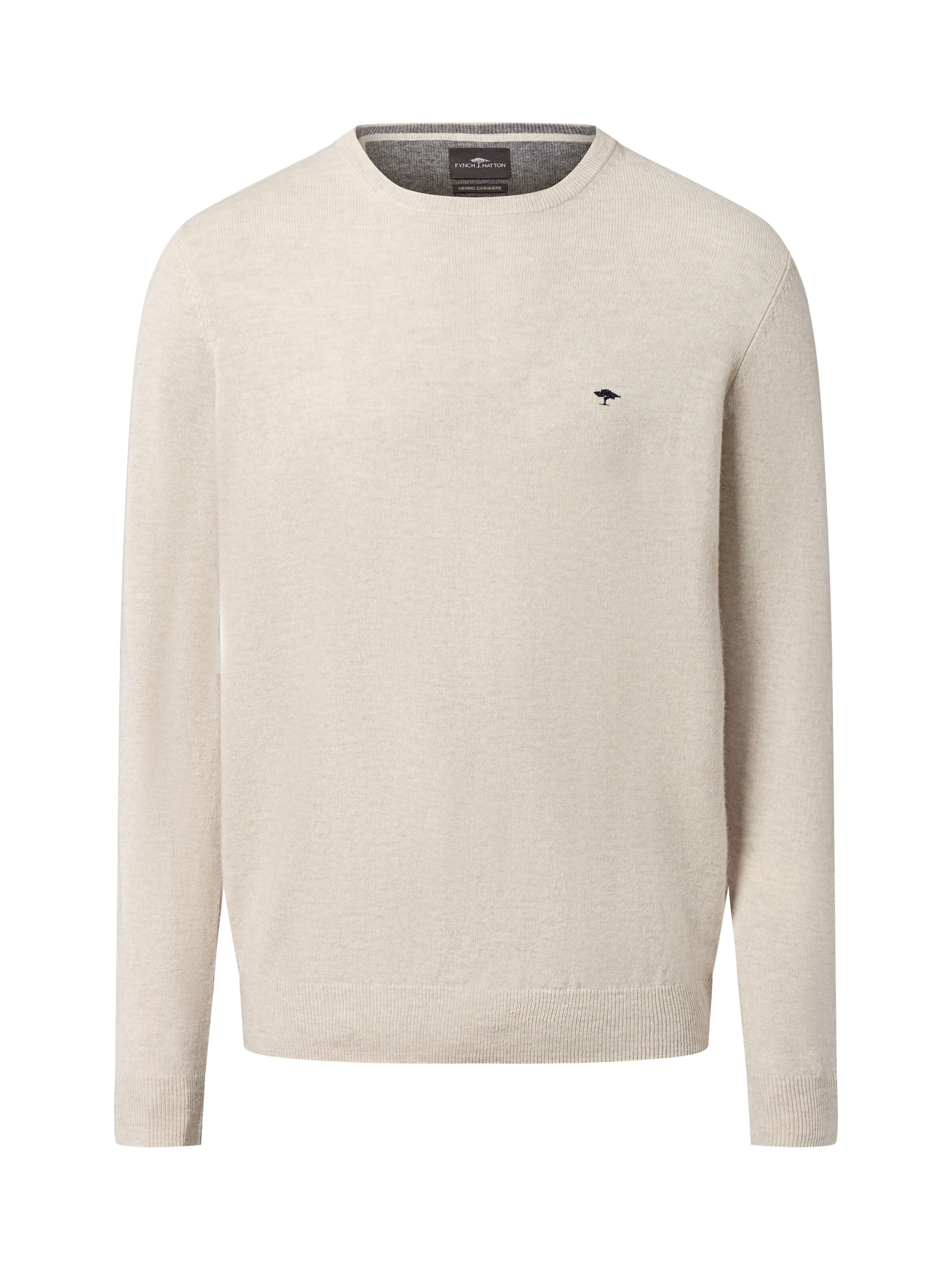 FYNCH-HATTON Pullover in Beige: Vorderseite