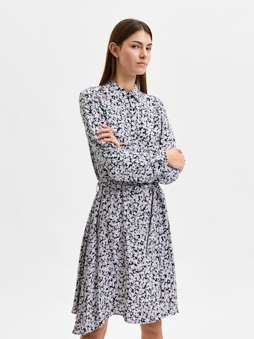 SELECTED FEMME Shirt Dress 'Fiola' in Blue: front