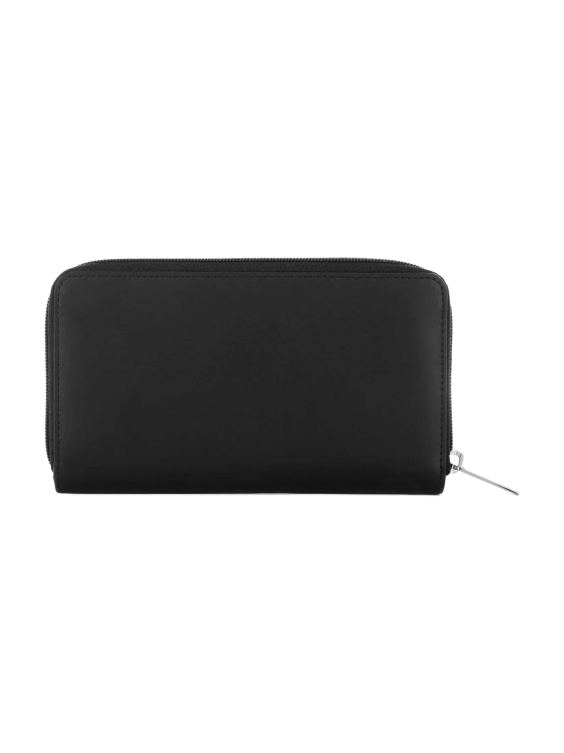 LANCASTER Paris Wallet 'Lancaster Compagnon Smooth Noir' in Black