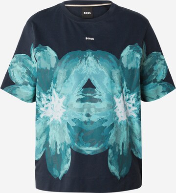 T-shirt 'Elpha' BOSS en bleu : devant