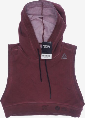 Reebok Sweatshirt & Zip-Up Hoodie in XS in Red: front