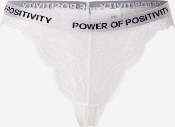 String 'Honey' di Hunkemöller in bianco: frontale