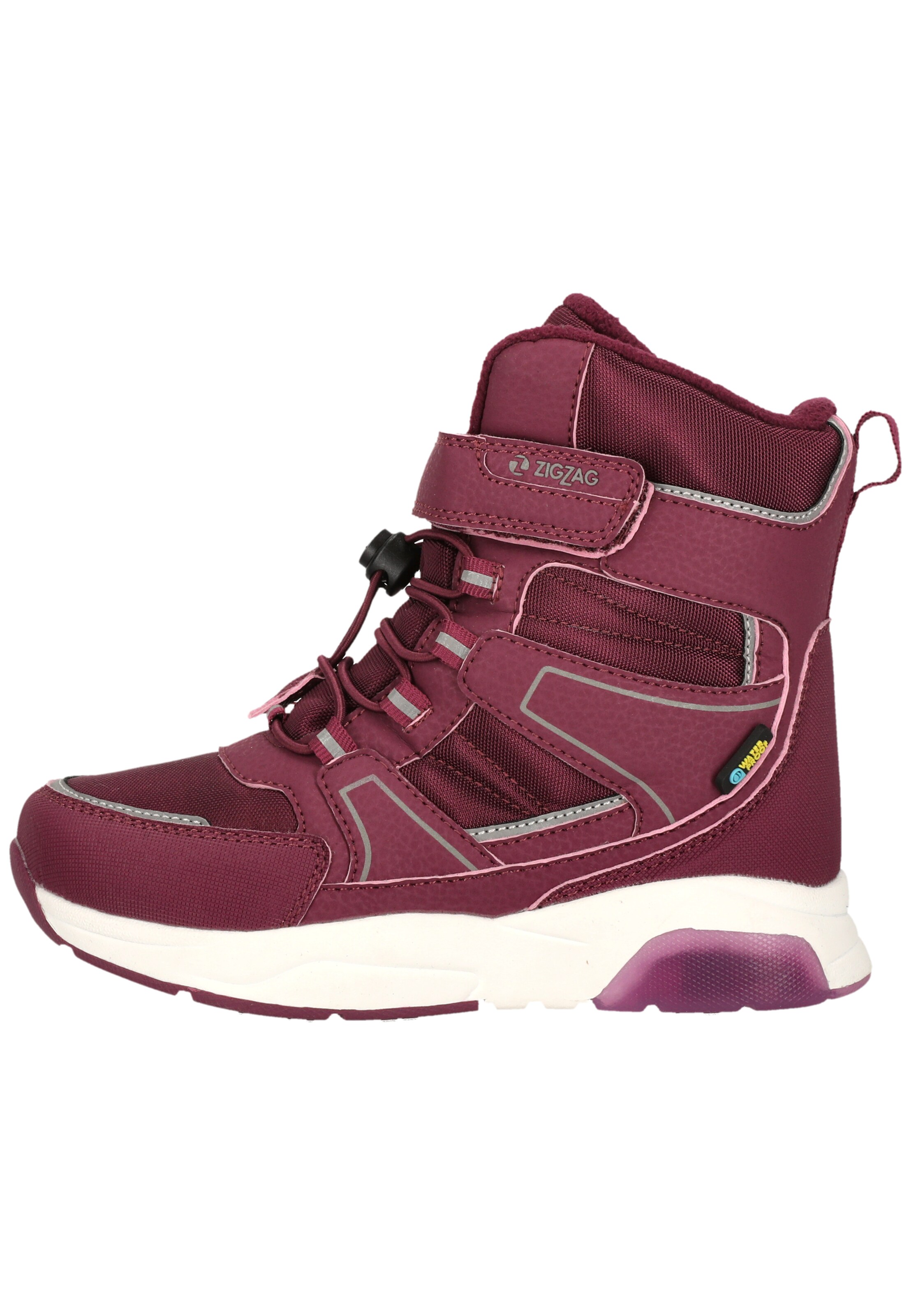 ZigZag Snow Boots in Purple