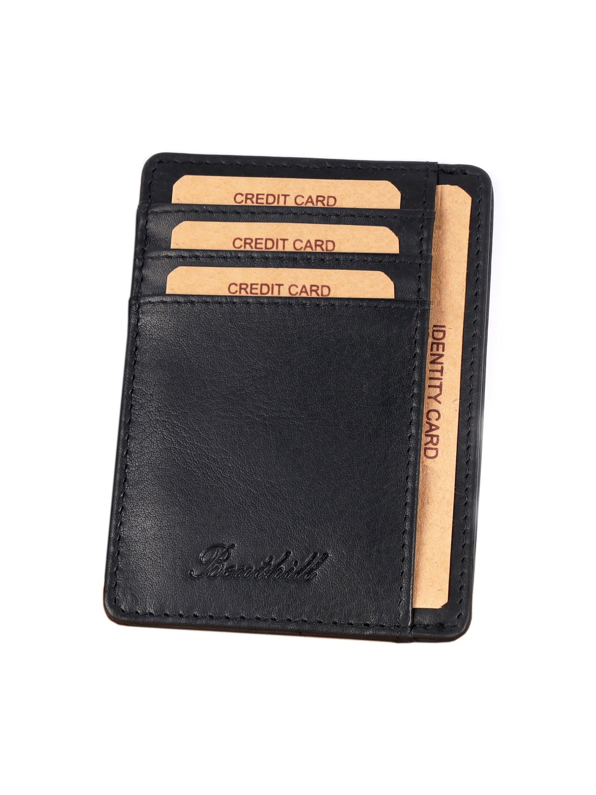 Benthill Wallet in Black: front