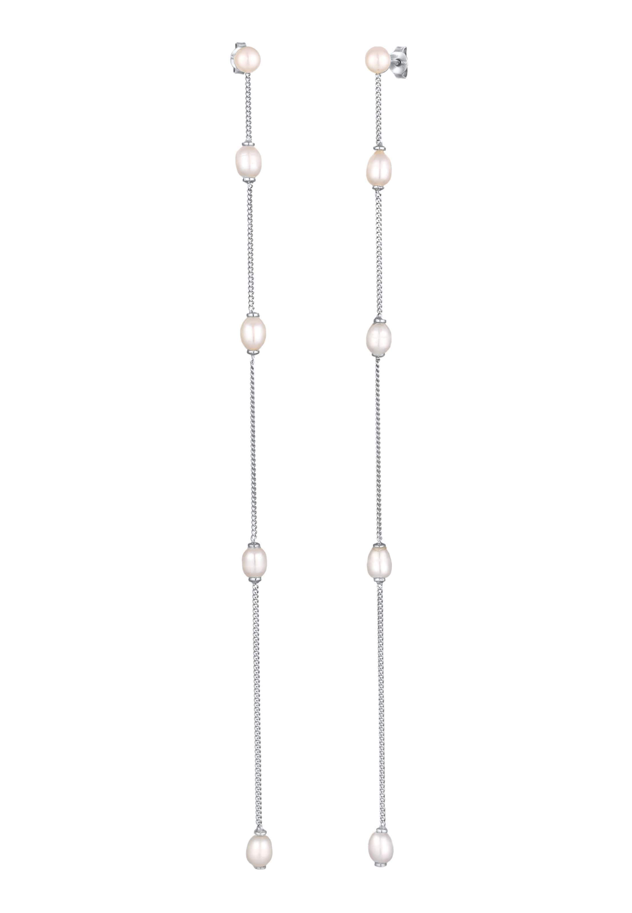 Boucles d'oreilles ELLI PREMIUM en argent : devant