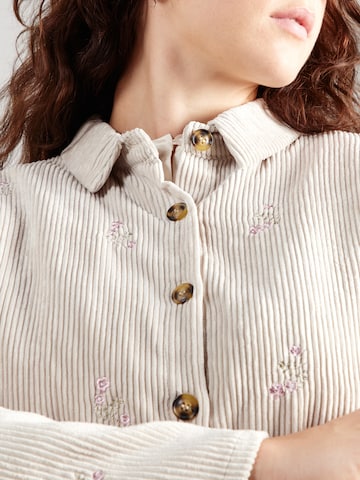 Camicia da donna 'Ro44bina' di Z-One in beige