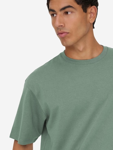 Only & Sons Shirt 'Caspian'‌‌‌‌‌‌‌‌‌ in Grün