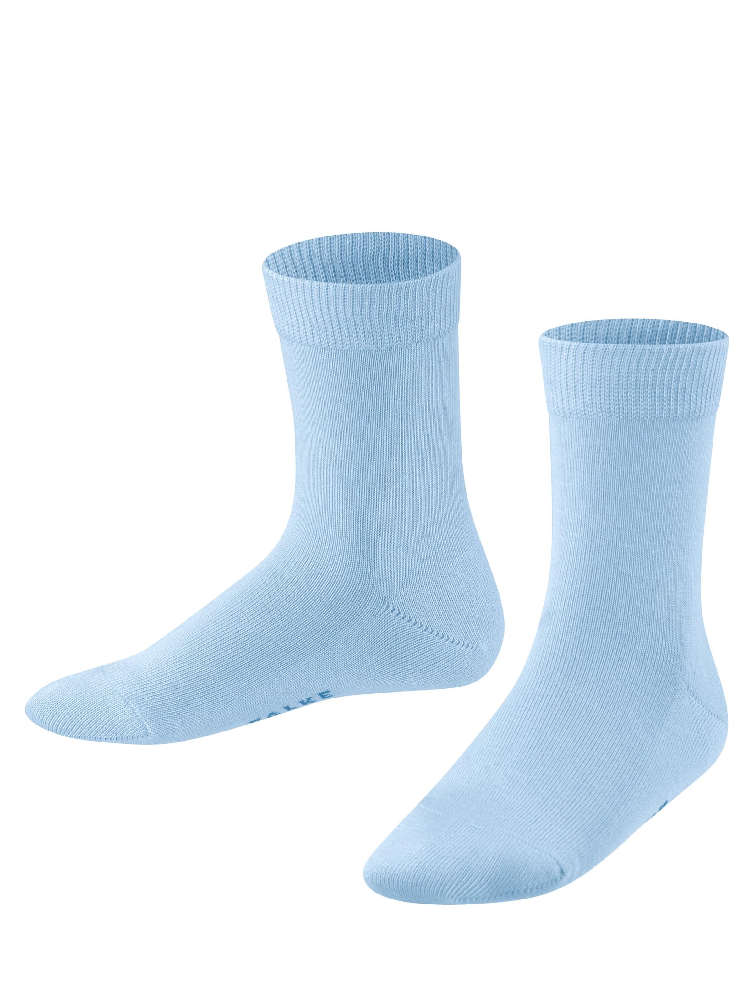 FALKE Socks 'Family' in Blue: front
