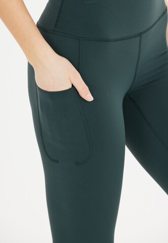 ENDURANCE Skinny Sports trousers 'Move' in Green