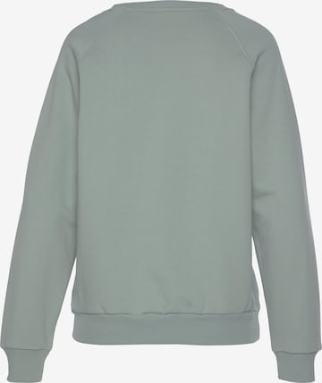 Sweat-shirt LASCANA en vert