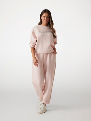 GUESS Sweatshirt 'Cecilia' in Pink