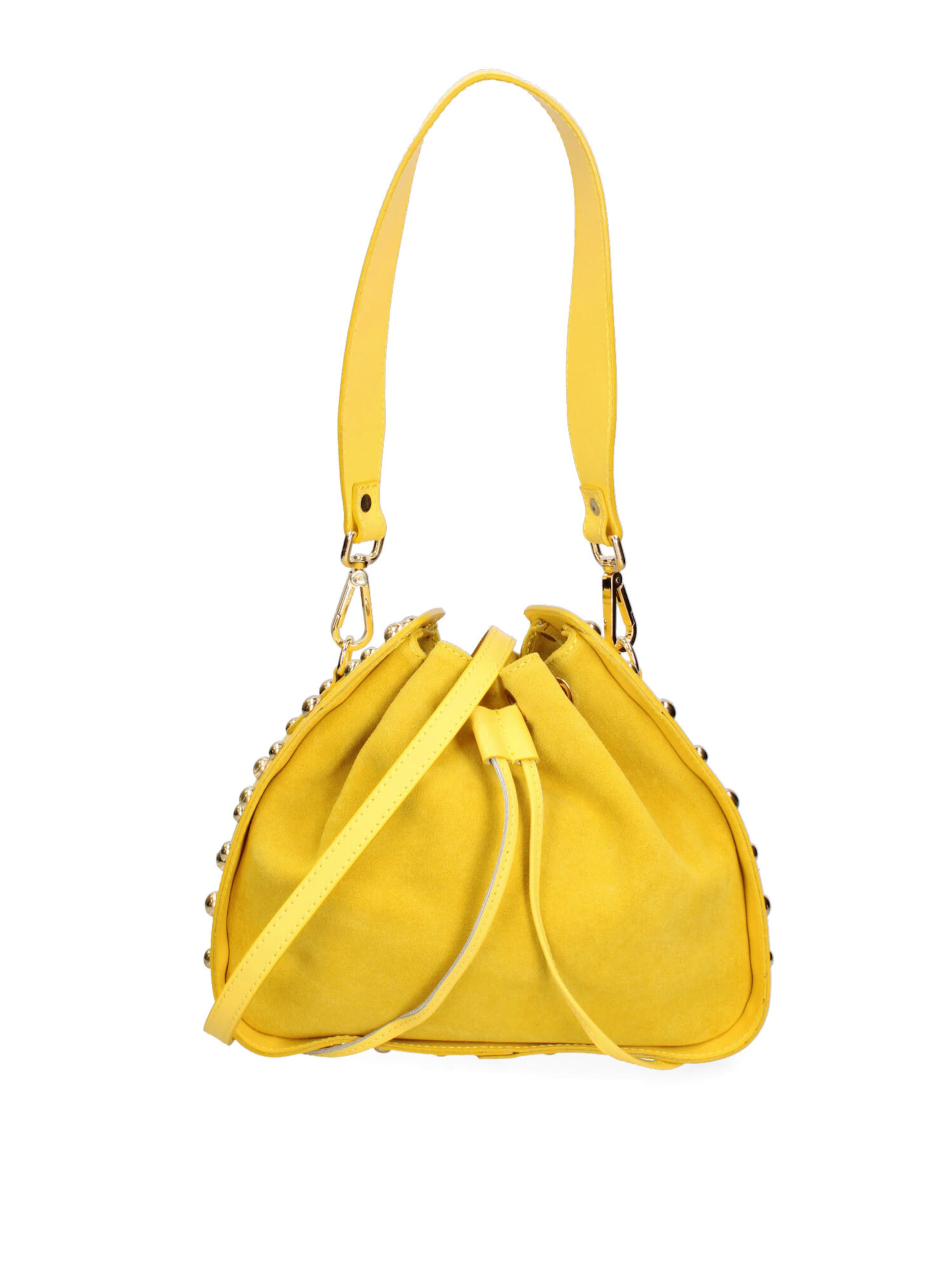 Gave Lux Schoudertas in Geel: voorkant