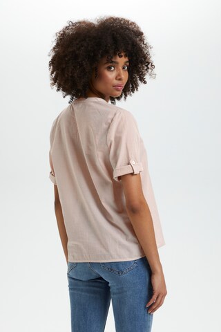 SAINT TROPEZ - Blusa 'Mabel' en beige