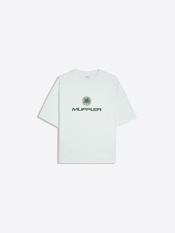 Bershka Tričko – modrá: přední strana