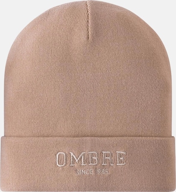Bonnet 'ACWH-0120' Ombre en beige : devant