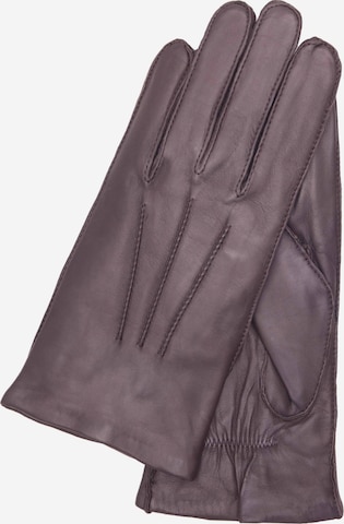 Gretchen Full Finger Gloves 'John' in Brown: front