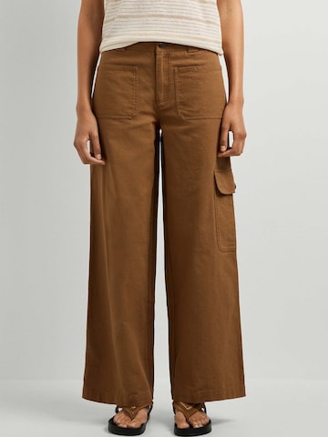 Pepe Jeans Loosefit Broek 'KIRA' in Bruin: voorkant