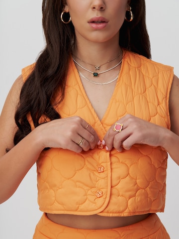 florence by mills exclusive for ABOUT YOU Vest 'Crisp Air' in Orange