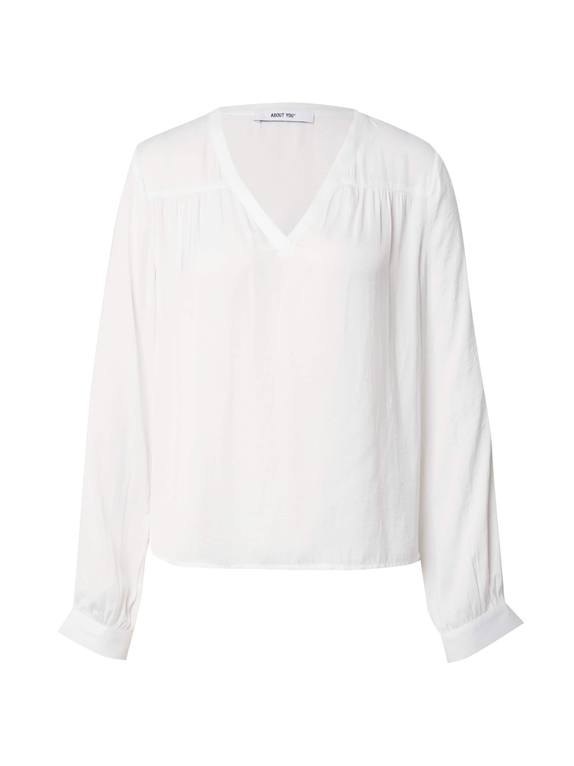 ABOUT YOU Blus 'Orelia' i vit: framsida