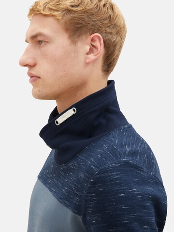 TOM TAILOR Sweatshirt in Blau