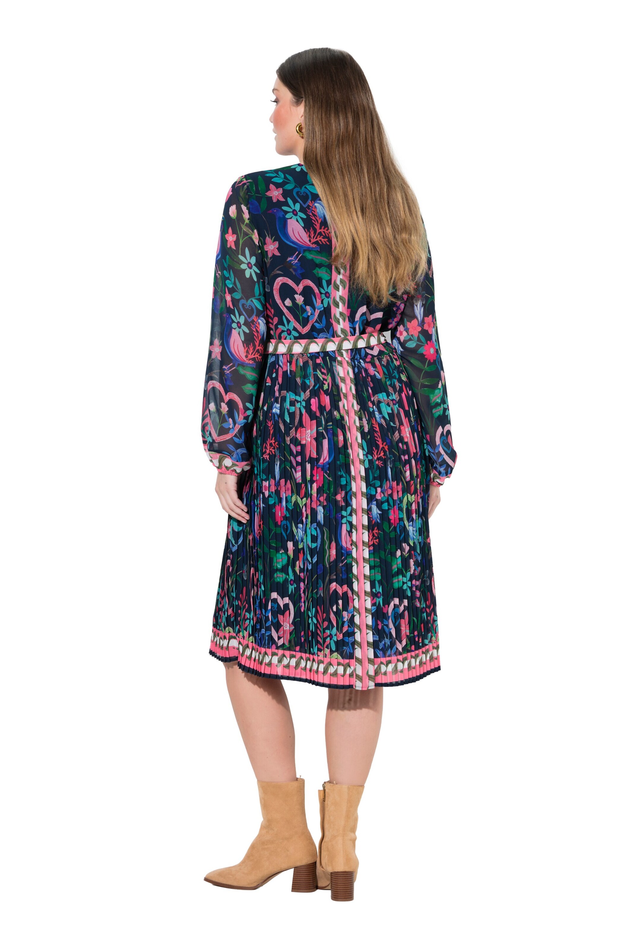 Ulla Popken Kleid in Blau