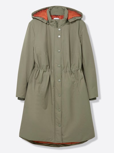 Cappotto di mezza stagione SHEEGO di colore verde erba, Visualizzazione prodotti