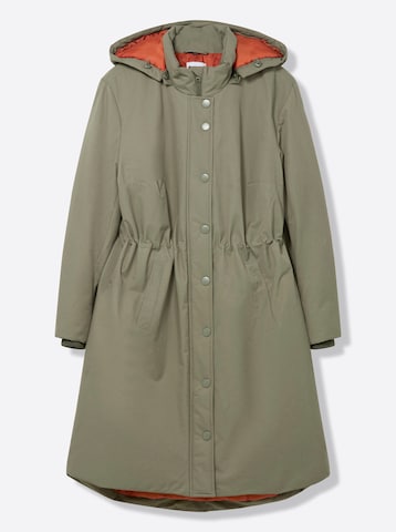 SHEEGO Overgangsfrakke i grøn: forside