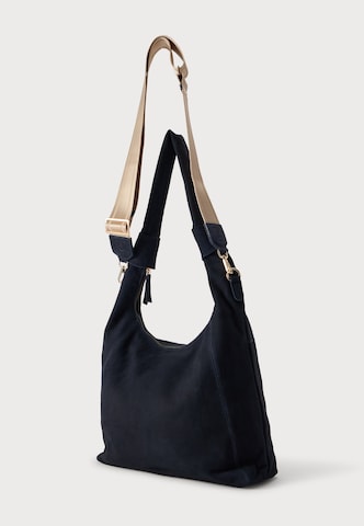 Harbour 2nd - Bolso de hombro 'Laurine' en azul: lado
