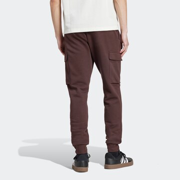 ADIDAS SPORTSWEAR Tapered Sporthose in Braun