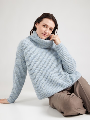 Herrlicher Πουλόβερ σε μπλε: μπροστά