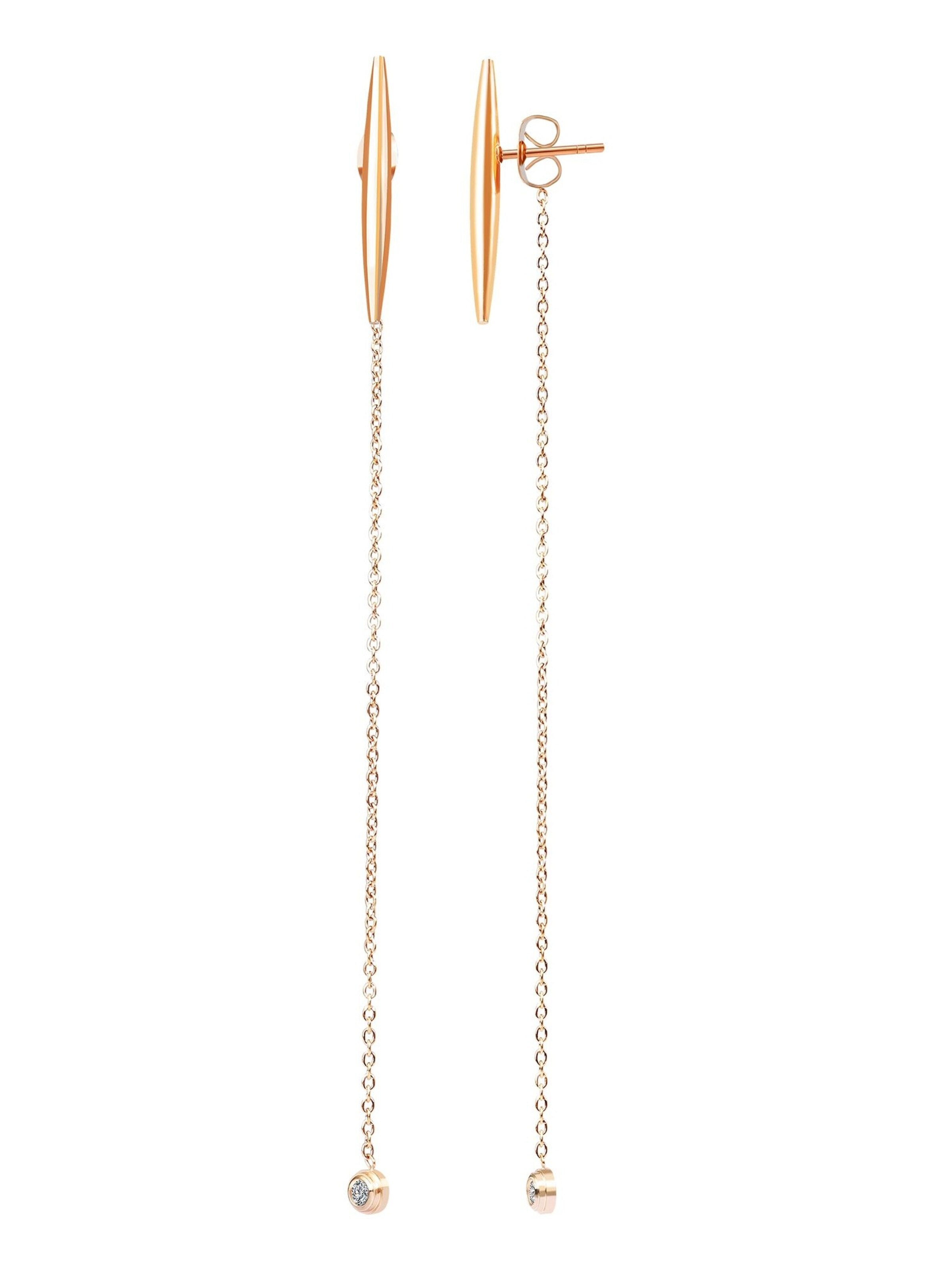 Akzent Earrings 'Zoja, langlebig' in Gold