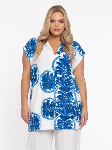 Yoek Tunic in Blue: front