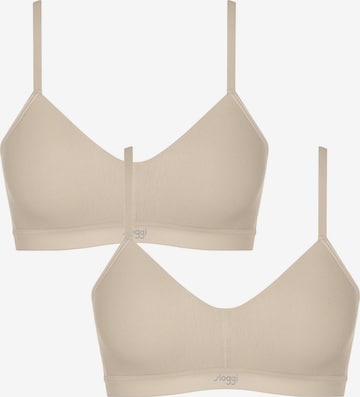 Invisible Soutien-gorge 'Ever Ease' SLOGGI en beige : devant